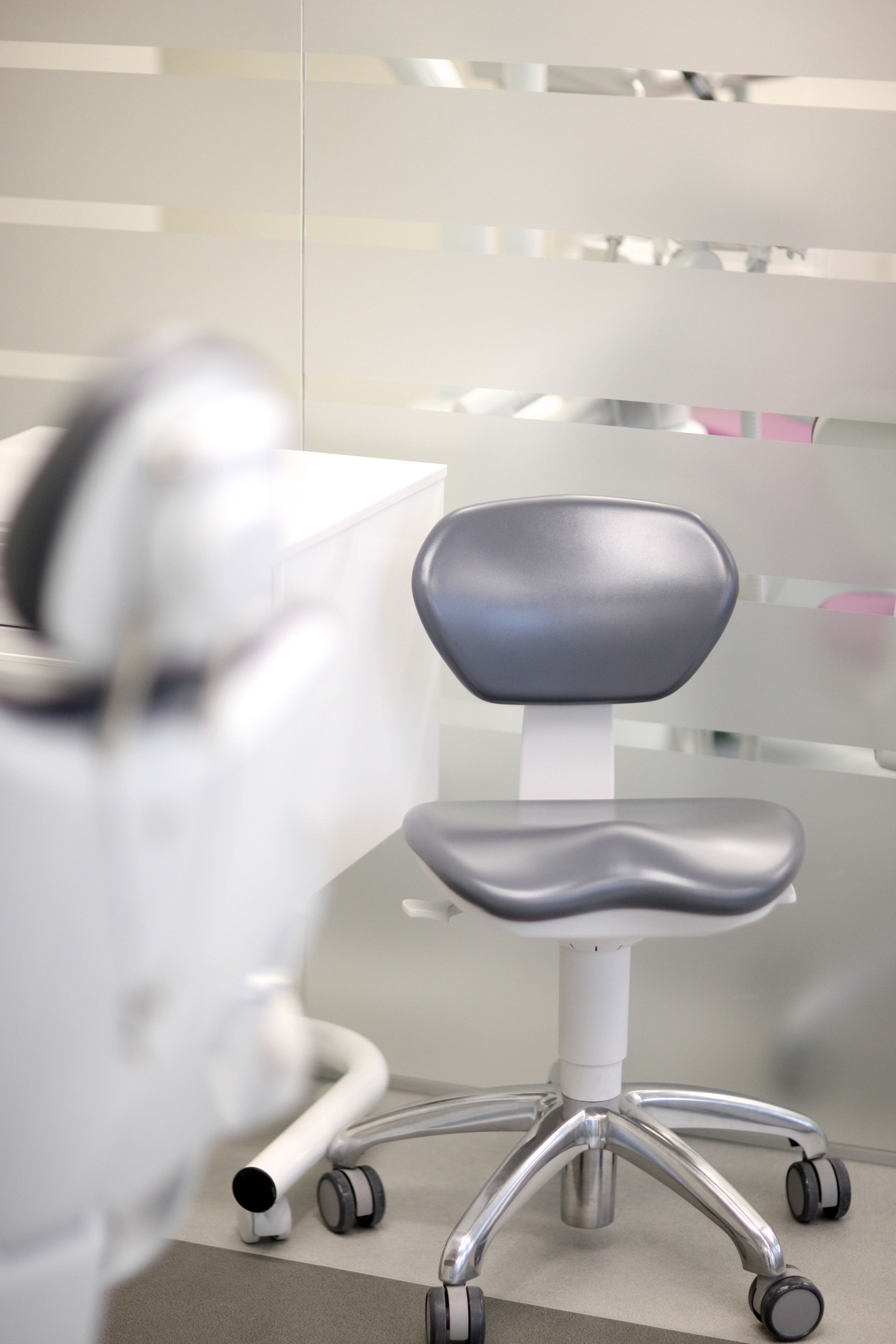 Chair in the clinic